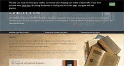 Desktop Screenshot of libertyfund.org